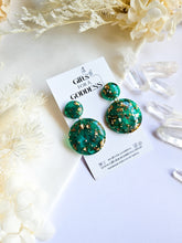 Load image into Gallery viewer, Emerald Green &amp; Gold Marble
