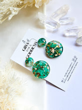 Load image into Gallery viewer, Emerald Green &amp; Gold Marble
