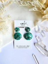 Load image into Gallery viewer, Emerald Green &amp; Gold Marble
