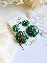 Load image into Gallery viewer, Emerald Green &amp; Gold Marble
