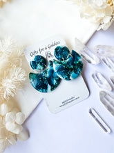 Load image into Gallery viewer, Turquoise Glitter Marble
