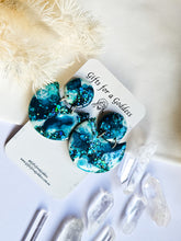 Load image into Gallery viewer, Turquoise Glitter Marble
