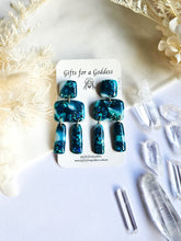 Load image into Gallery viewer, Turquoise Glitter Marble
