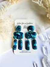 Load image into Gallery viewer, Turquoise Glitter Marble
