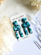 Load image into Gallery viewer, Turquoise Glitter Marble
