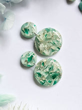 Load image into Gallery viewer, Jade Green &amp; Silver Marble
