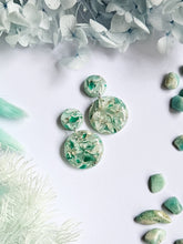 Load image into Gallery viewer, Jade Green &amp; Silver Marble
