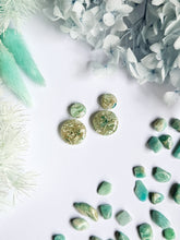 Load image into Gallery viewer, Silver &amp; Sage Green Marble
