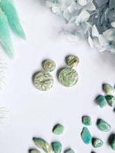 Load image into Gallery viewer, Silver &amp; Sage Green Marble
