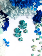 Load image into Gallery viewer, Turquoise &amp; Silver Marble
