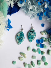 Load image into Gallery viewer, Turquoise &amp; Silver Marble
