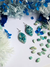 Load image into Gallery viewer, Turquoise &amp; Silver Marble
