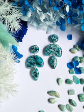 Load image into Gallery viewer, Turquoise &amp; Silver Marble
