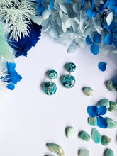 Load image into Gallery viewer, Turquoise &amp; Silver Marble
