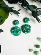 Load image into Gallery viewer, Emerald Green &amp; Gold Marble
