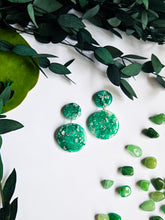 Load image into Gallery viewer, Emerald Green &amp; Gold Marble
