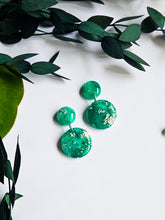 Load image into Gallery viewer, Emerald Green &amp; Gold Marble
