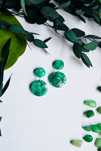 Load image into Gallery viewer, Emerald Green &amp; Gold Marble
