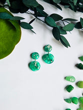 Load image into Gallery viewer, Emerald Green &amp; Gold Marble
