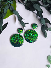 Load image into Gallery viewer, Large Emerald and Green Glitter
