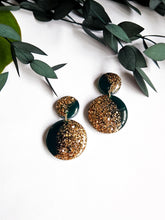 Load image into Gallery viewer, Mid Emerald and Gold Glitter
