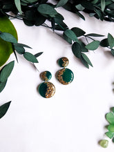 Load image into Gallery viewer, Small Emerald and Gold Glitter
