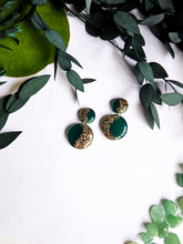 Load image into Gallery viewer, Small Emerald and Gold Glitter
