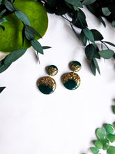 Load image into Gallery viewer, Small Emerald and Gold Glitter
