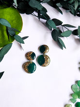 Load image into Gallery viewer, Small Emerald and Gold Glitter
